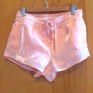 MARIKA Pink shimmer work out shorts Barbie!